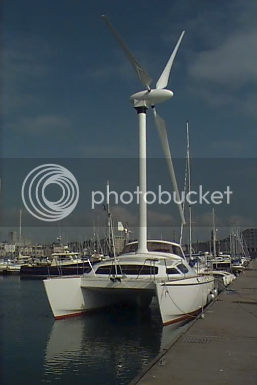 Are aut   ogiro boat, Wind Turbine boat, Windmill Boat Real 